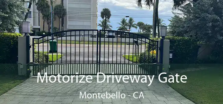 Motorize Driveway Gate Montebello - CA