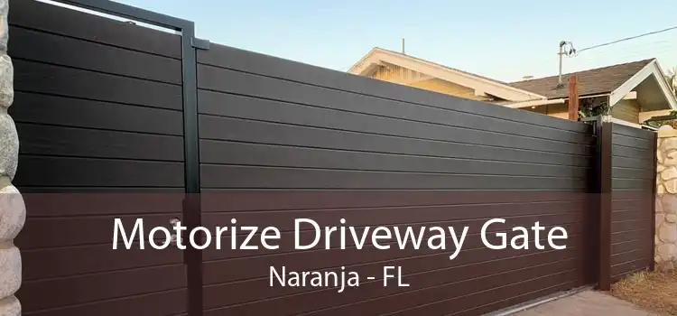 Motorize Driveway Gate Naranja - FL