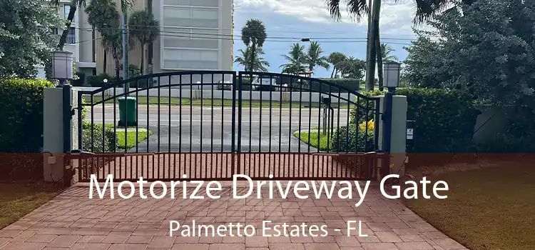  Motorize Driveway Gate Palmetto Estates - FL
