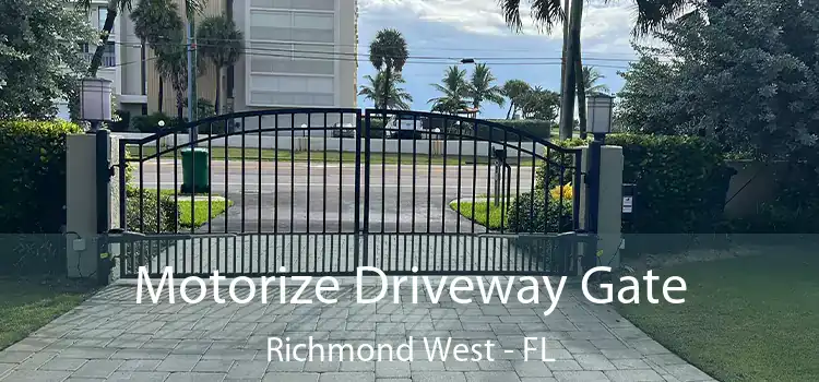 Motorize Driveway Gate Richmond West - FL