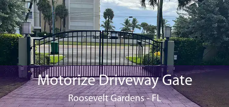 Motorize Driveway Gate Roosevelt Gardens - FL