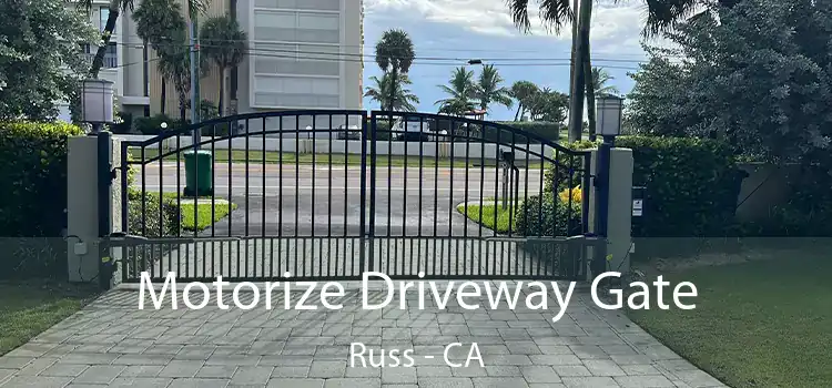  Motorize Driveway Gate Russ - CA