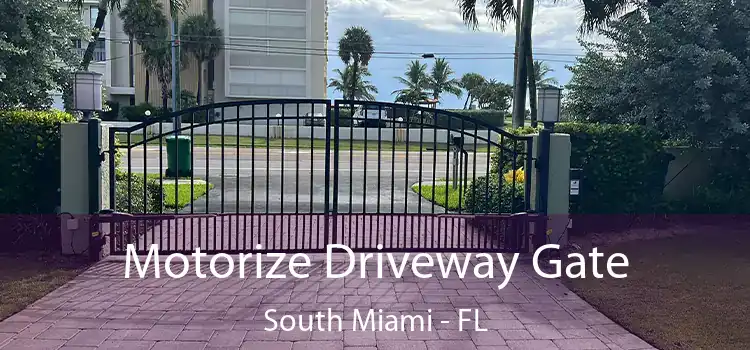 Motorize Driveway Gate South Miami - FL