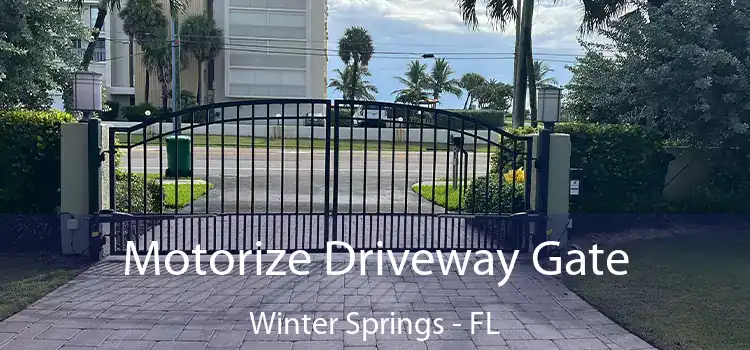 Motorize Driveway Gate Winter Springs - FL