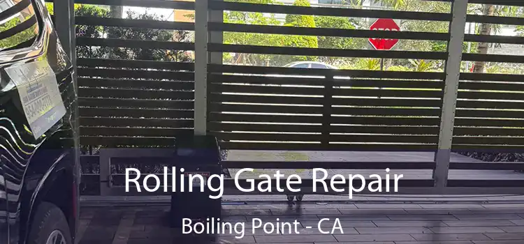 Rolling Gate Repair Boiling Point - CA