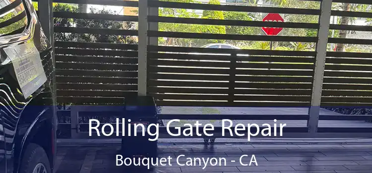 Rolling Gate Repair Bouquet Canyon - CA