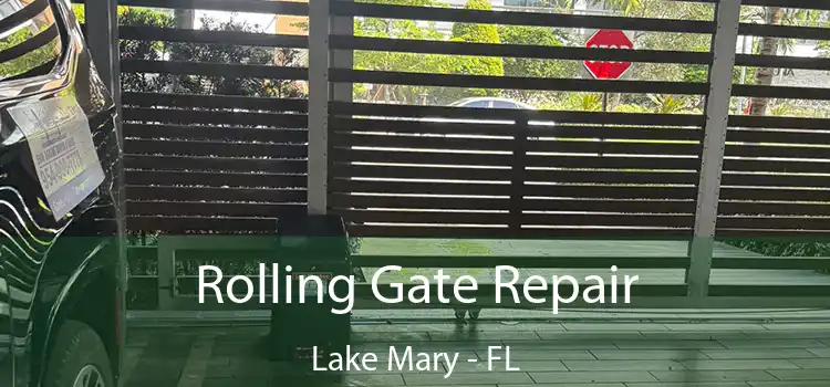 Rolling Gate Repair Lake Mary - FL