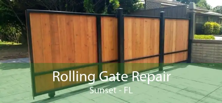 Rolling Gate Repair Sunset - FL