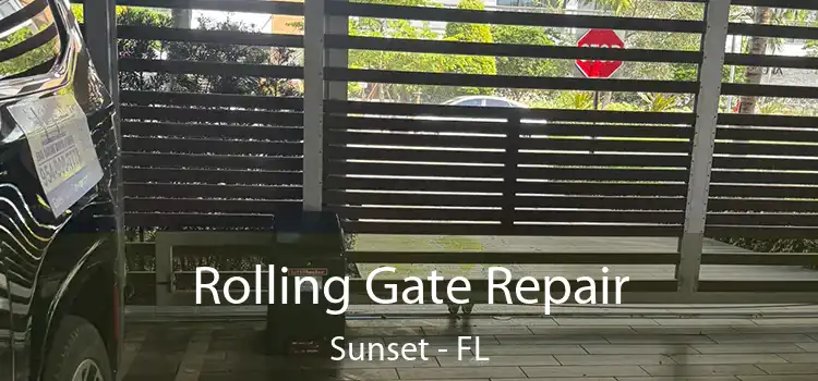 Rolling Gate Repair Sunset - FL