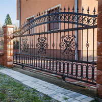 Driveway Iron Gate Installation in Boiling Point, CA