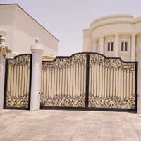 Garden Iron Gate Fabrication in Beverly Hills, CA
